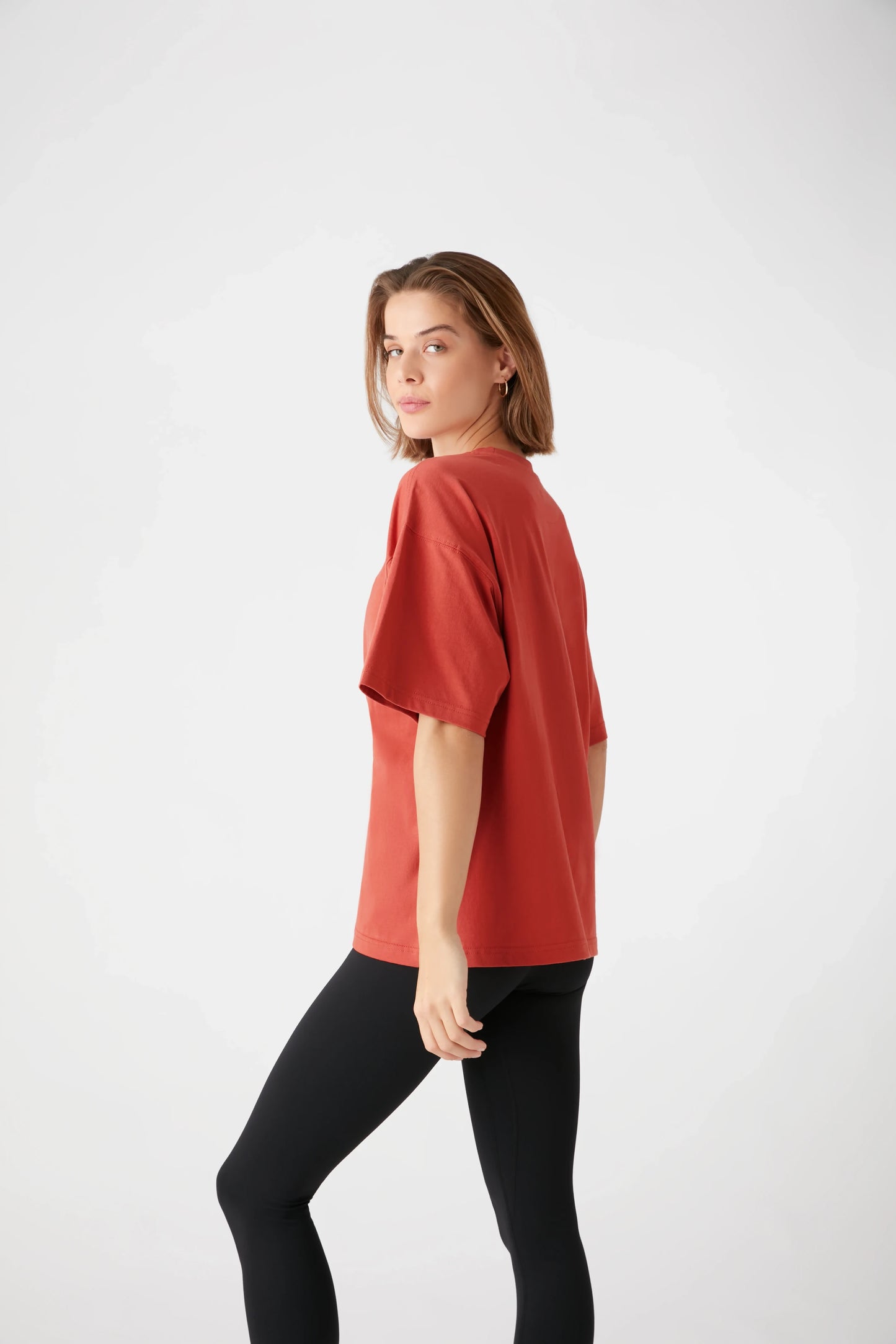 Mera Oversized Tee - Sienna Dust