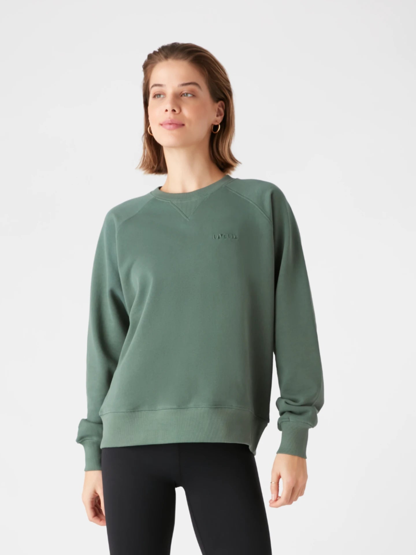 Mera Raglan Sweatshirt  - Sage Green